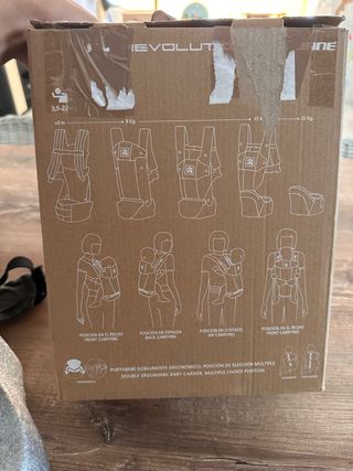 Mochila portabebés revolution jané kids zone