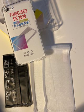 Funda Iphone 7, iphone 8, iphone SE transparente