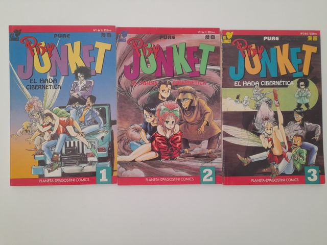 Manga Pixy Junket completo 3 números 1994