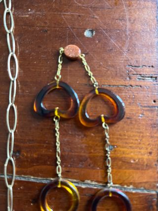 lotto di n. 3 collane per occhiali.