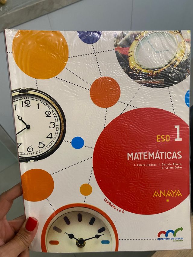 Libros Matematicas 1-Eso Anaya