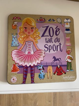 Zoe fait du sport (muñeca magnetica Sentosphere)