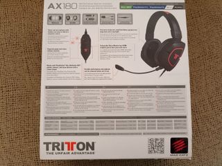 Auriculares con micrófono Tritton AX180, con cable