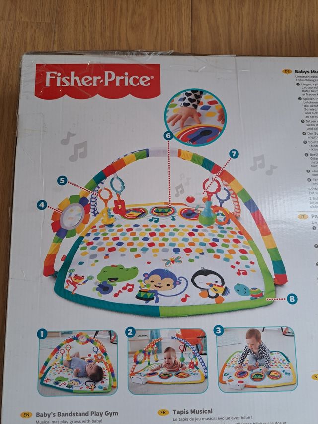 Manta de juegos musical interactiva para bebe