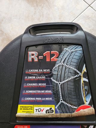 Catene da neve mai usate