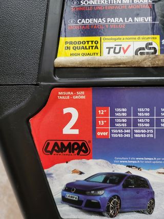 Catene da neve mai usate