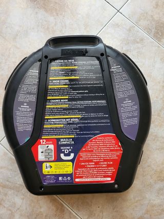 Catene da neve mai usate