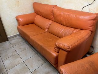 sofa piel