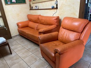 sofa piel