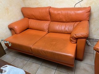 sofa piel