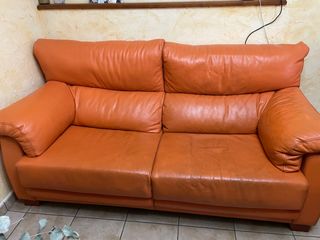 sofa piel