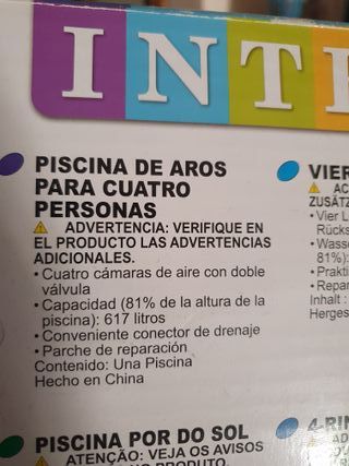 Piscina niños Intex