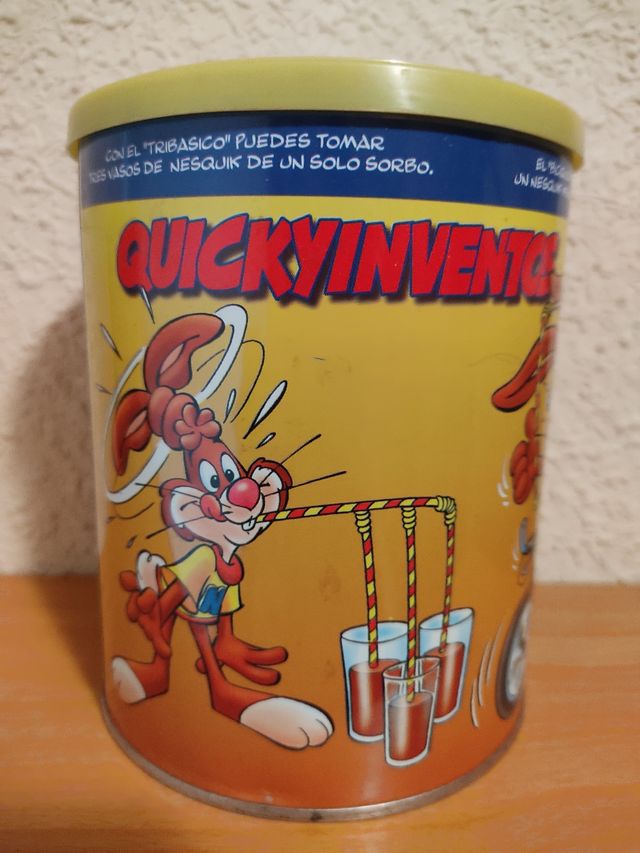 Lata quikyinventos Nesquick 
