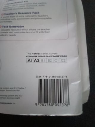 Asignatura inglés, 5 Primaria,colegio Padre Claret