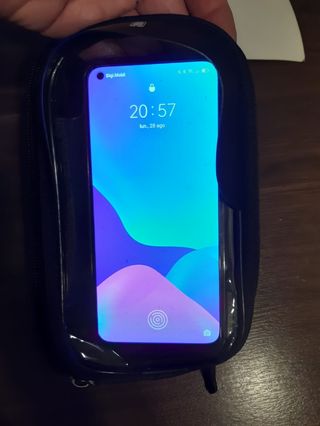 Alforja para manillar bicicleta