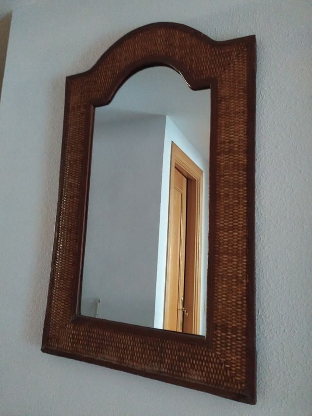 ESPEJO MIMBRE