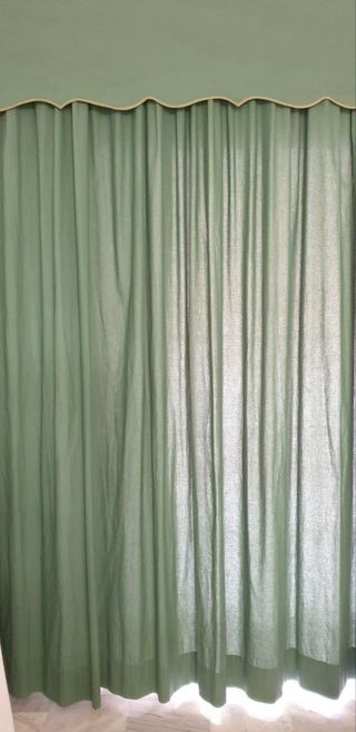 Cortinas verdes
