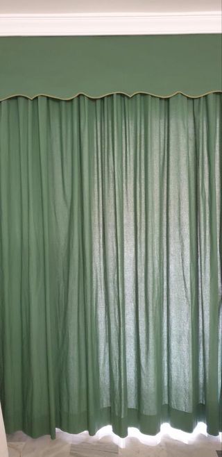 Cortinas verdes