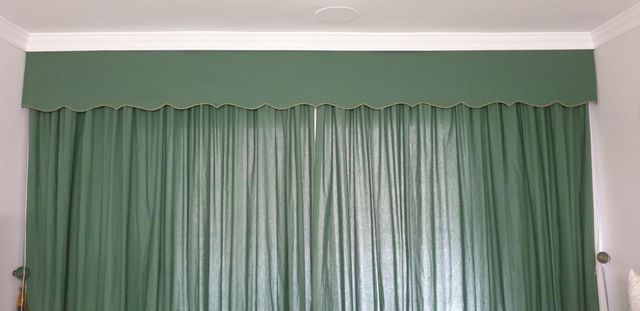 Cortinas verdes