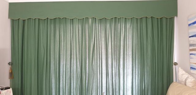 Cortinas verdes