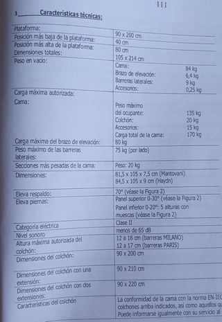 Cama articulada THUASNE Multiconfort2 G3