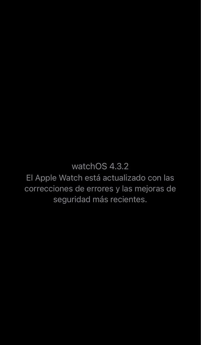 apple watch version 4.3