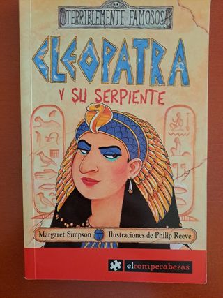 Cleopatra y su serpiente.