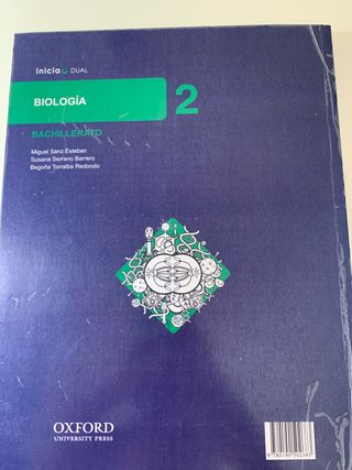 Libro Biología (2 Bachillerato)