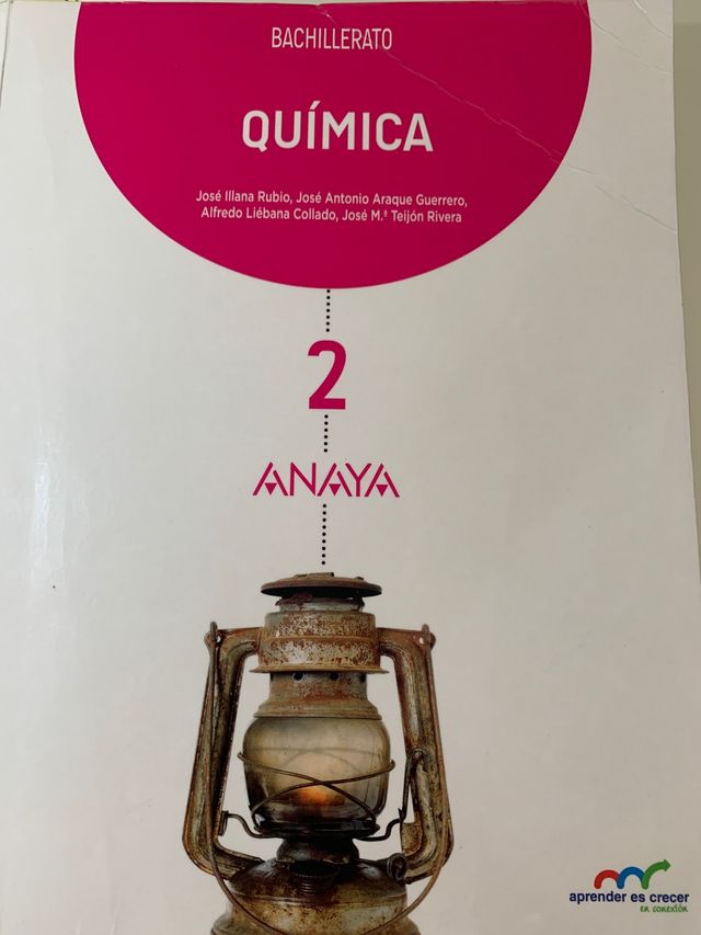 Libro Química (2 Bachillerato)