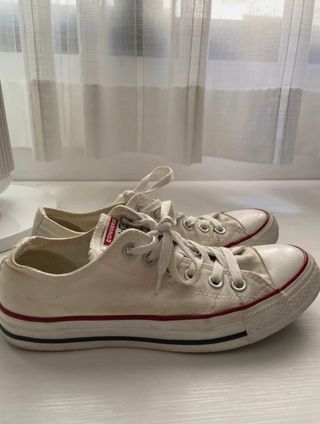 converse blancas bajas