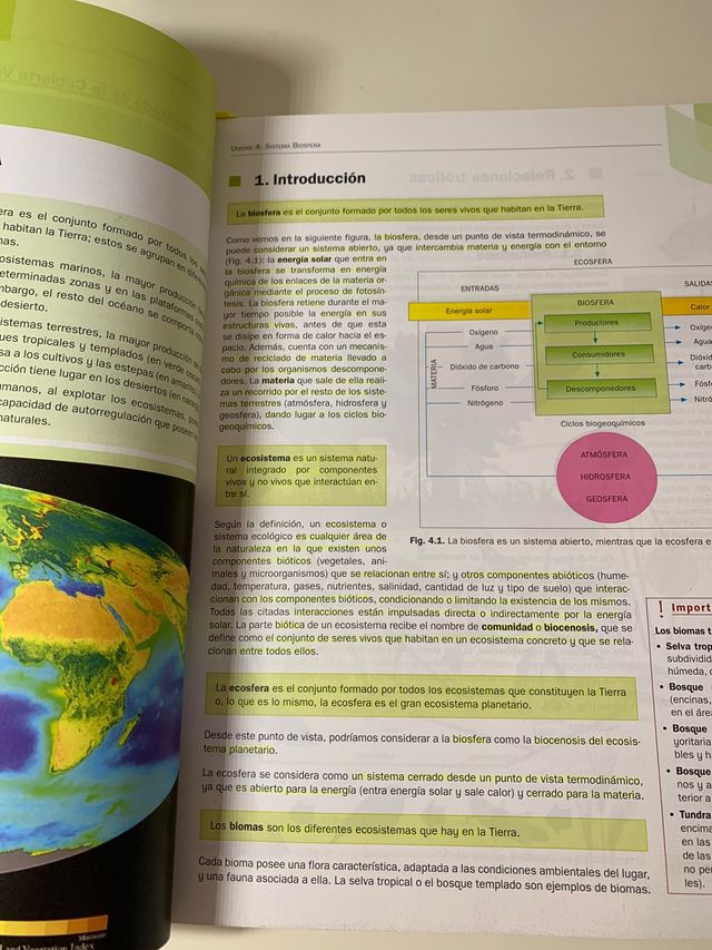 Libro Ciencias de la Tierra y del Medioambiente