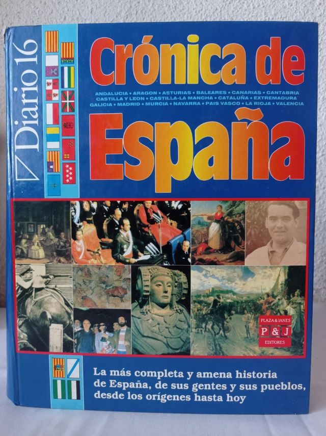 ✨Libro" Crónica de España". Diario 16✨