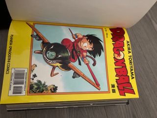 78 numeros dragon ball encuadernados.