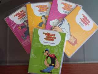 Lote de 5 DVDs dibujos animados clásicos