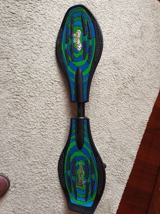 Monopatín wave street surfing