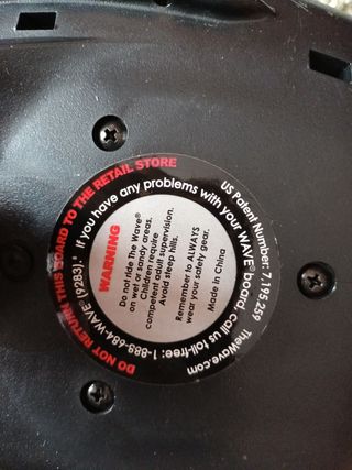 Monopatín wave street surfing