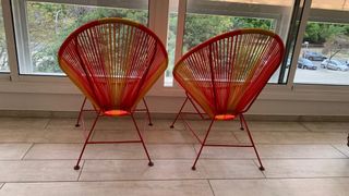 butacas de cuerda Acapulco de tejido nórdico