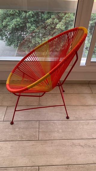 butacas de cuerda Acapulco de tejido nórdico