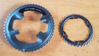 Plato y cambio shimano 105