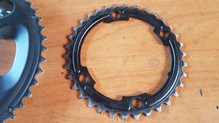 Plato y cambio shimano 105