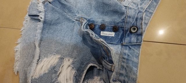 Pantalón corto vaquero de pull& Bear