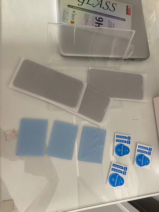 3 piezas protector vidrio templado privacidad !!!