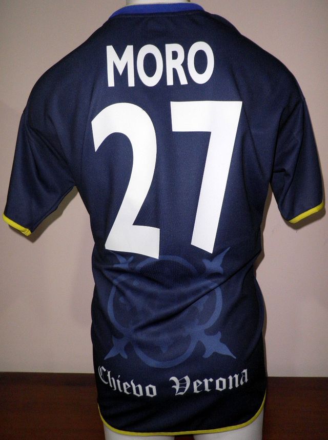 Chievo Verona camiseta llevada en partido