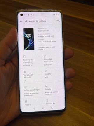 One plus 8 5G 128gb