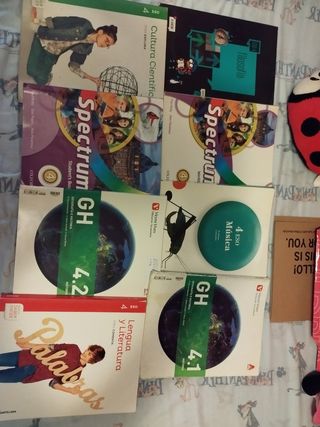 Libros de texto 4° de la eso