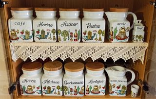 Juego completo tarros cerámica