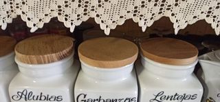 Juego completo tarros cerámica