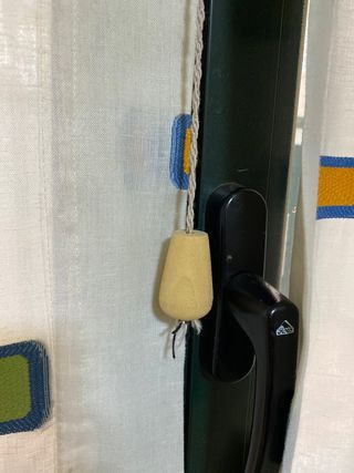 Estores pata ventana de dos hojas