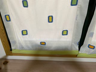 Estores pata ventana de dos hojas