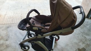 Cochecito Casualplay Kudu4 marron. 3 en 1